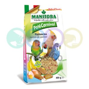 Manitoba Paté Carnival with eggs for Parakeets 400g