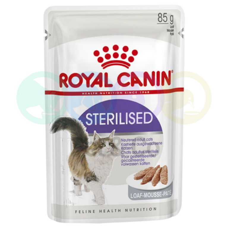 sterilised en mousse royal canin