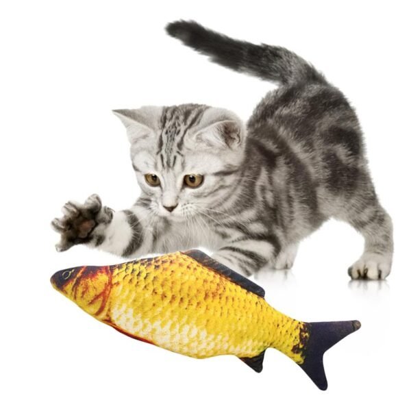 Jouet poisson pour chat