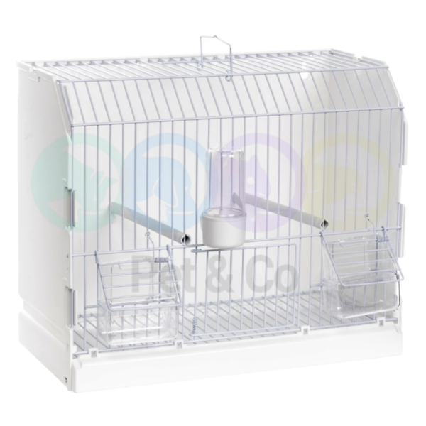 Cage exposition 3 portes frontal blanc - 2G-R