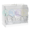 Cage exposition 3 portes frontal zingue - 2G-R