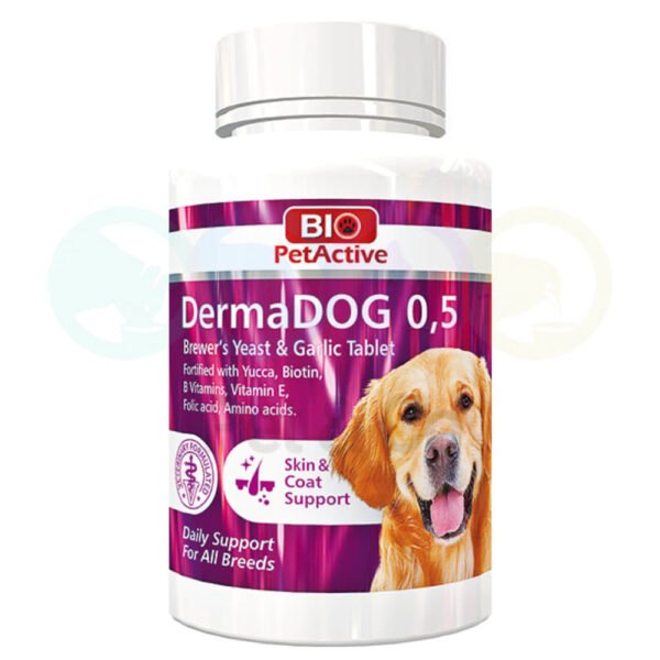 DermaDOG 0.5 150 tabs | Tablette de levure de bière pour chiens