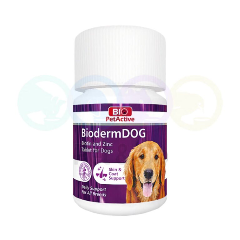 BiodermDOG 75tab | Comprimé de biotine et de zinc pour chiens