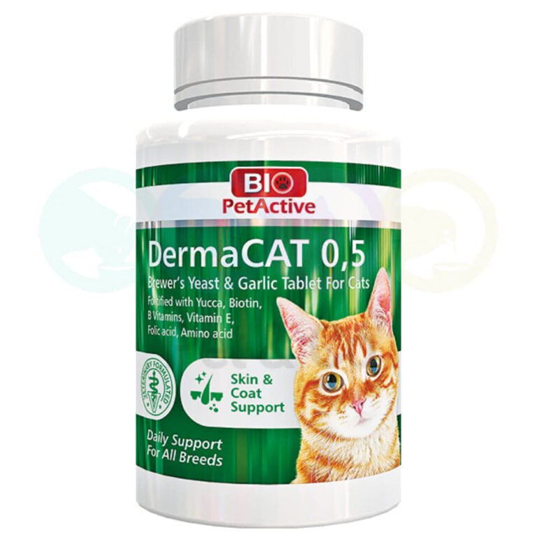 DermaCAT 0,5 150 tablettes | Tablette de levure de bière pour chats