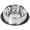 Gamelle pour chiens Inox Antidérapant 945 ml - Flamingo