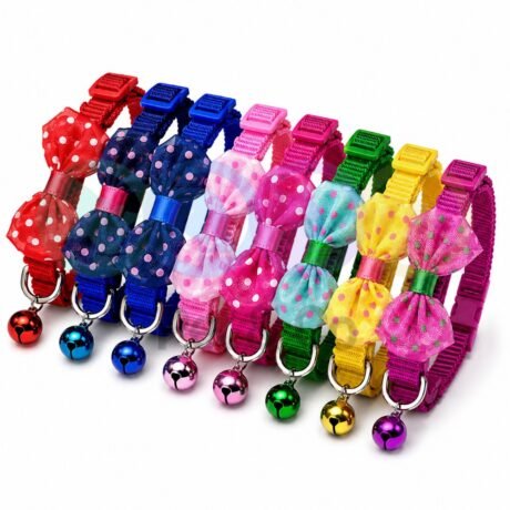 Cat Collar Bowknot with Bell