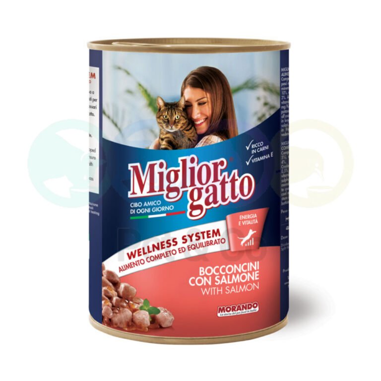 Bouchées au saumon 405g - Migliorgatto