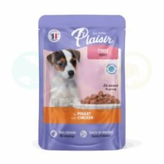 Plaisir Chunks in gravy for Puppies with Chicken 100g