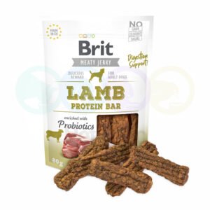 Brit Meat Jerky Dog Protein bar with Lamb 80g