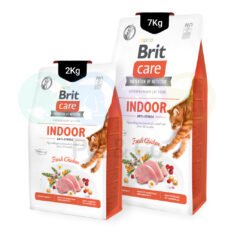 Brit Care Grain-free kibble for anti-stress indoor cats
