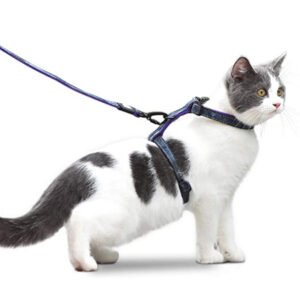 Jeans Harness for Cats Yabeibei