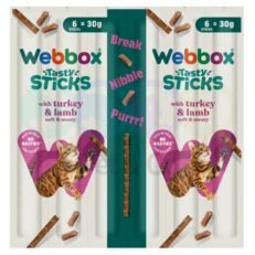 Webbox Meaty Sticks for Cats with Turkey & Lamb 6×5g