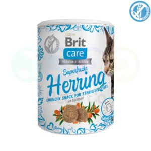 Brit Care Treats for Cats with Herring & Sea Buckthorn 100g
