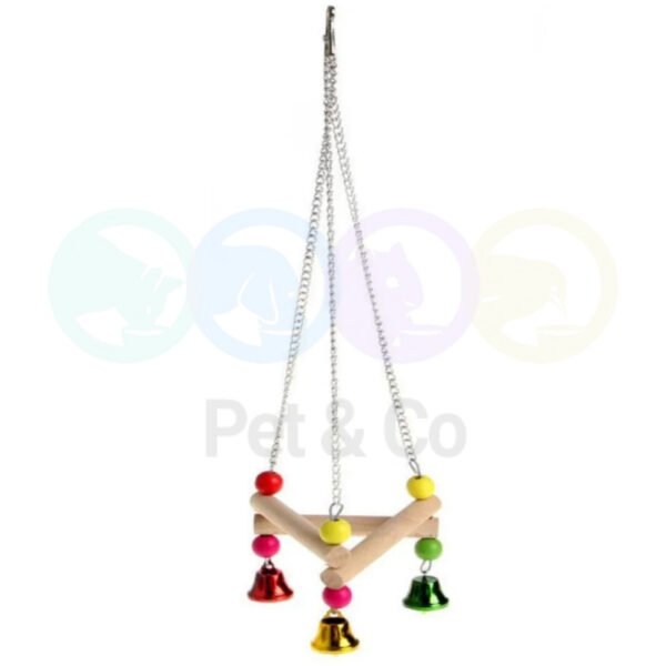 Bird toy with bells