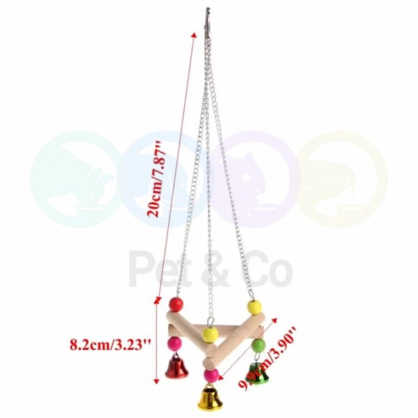 Bird toy with bells - Image 3