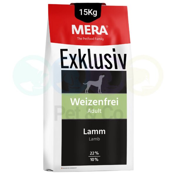 Mera Kibbles for Dogs Exklusiv Wheat Free with Lamb 15kg