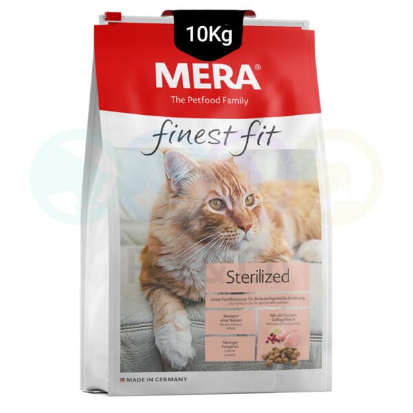 Mera Kibbles for Sterilized Cats Finest Fit with Poultry 10Kg