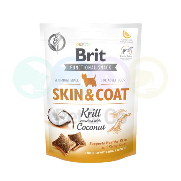 Brit Care Treats for Dogs with Krill for Skin & coat 150g