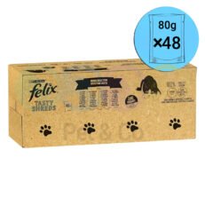 Lot Felix Tasty Shreds Selection 12×4×80g