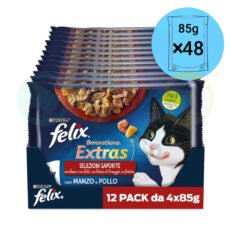 Lot Felix Chunks in Jelly 4×12×85g