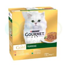 Lot Gourmet Gold Terrine for Cats 8×85g