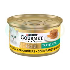 Gourmet Gold Tartelette for Cats with Chicken & Carrots 85g
