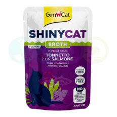 GimCat Broth for Cats with Tuna & Salmon 70g