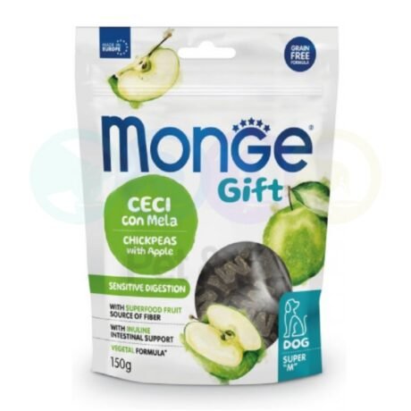 Monge Treat for Dogs Sensitive Digestion Chickpeas with Apple 60g