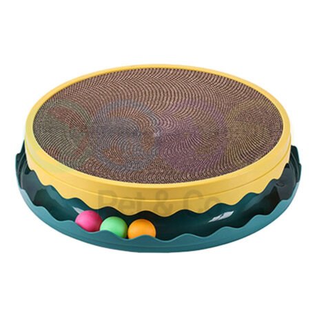 Cat Scratcher Toy Oubit with Balls Cycle