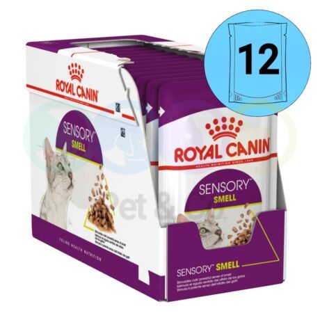 Lot Royal Canin Chunks in Gravy for Cats Sensory Smell 12×85g
