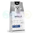 Molly Kibbles for Dogs Sterilised Mini Breed with Salmon 2kg
