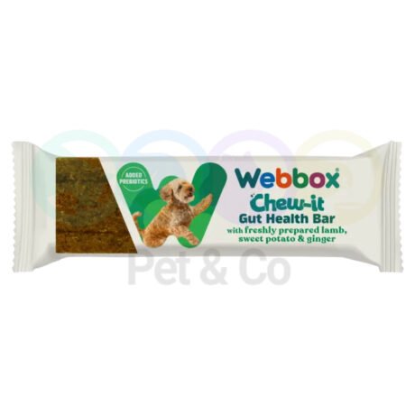 Webbox Dog Chew-It Gut Health Bar with Lamb 30g