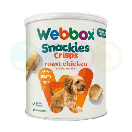Webbox Dog Snackies Crisps with Chicken 35g