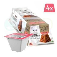 Lot Gourmet Revelations Fine Cuts for Cats 4×57g