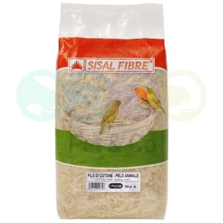 Sisal Fibre Animal Hair & Cotton Nesting material for Birds