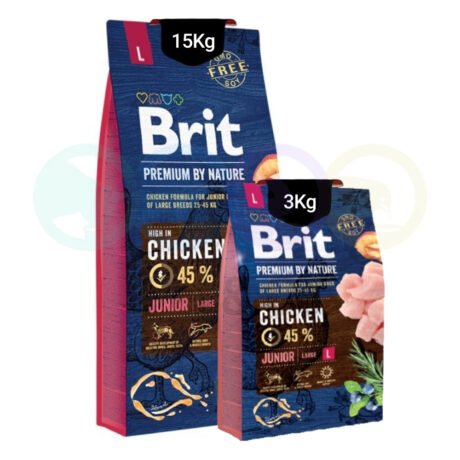 Brit Kibbles for Puppies of Large Breeds with Chicken
