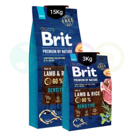 Brit Kibbles for Dogs with Sensitive Digestion with Lamb
