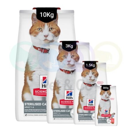 Hill's Kibbles for Sterilized cats with Salmon