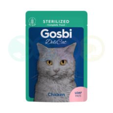 Gosbi Delicat Loaf for Sterilized Cats with Chicken 70g