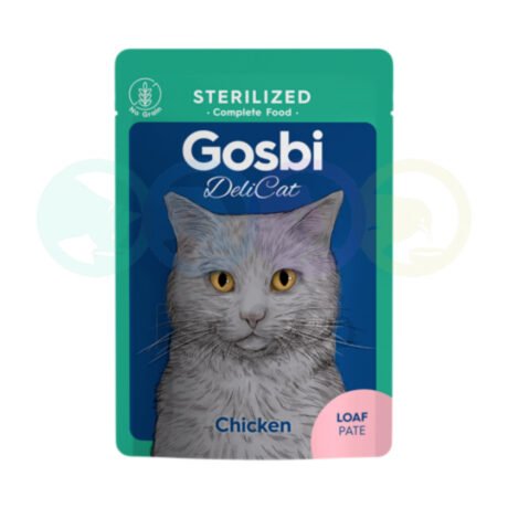 Gosbi Delicat Loaf for Sterilized Cats with Chicken 70g