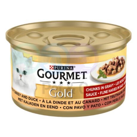 Gourmet Gold Casserole for Cats with turkey & duck 85g
