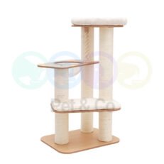 Cat Tree Multi-level with Acrylic Hammock 125cm