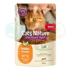 Mera Chunks ​​in Jelly for Sterilized Cats with Chicken 85g