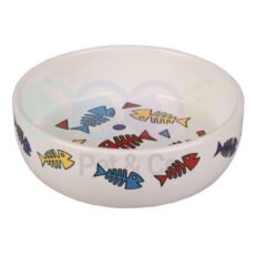 Porcelain Bowl Fisk Round White 375ml