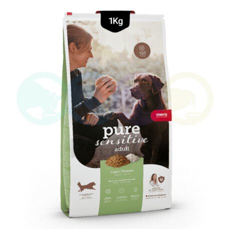 Mera Pure Sensitive Kibbles for Dogs with Insect Protein 1kg