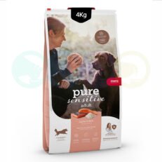 Mera Pure Sensitive Kibbles for Dogs with Salmon & Rice 4kg