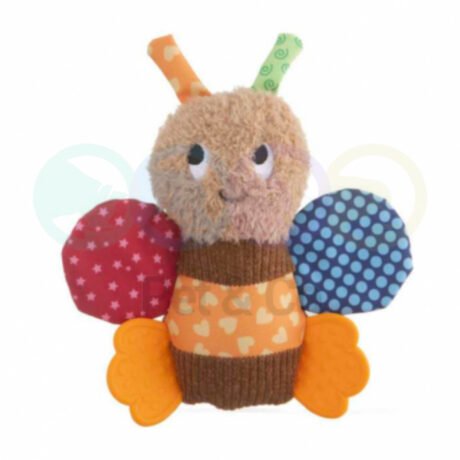 Dog Toy Butterfly in fabric with squeaker