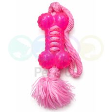 Dog Toy Bone with Rope 40cm