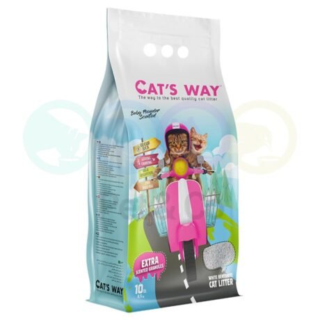 Cat's way Baby powder Clumping Cat Litter 10L