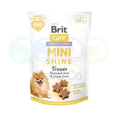 Brit Mini Dog Treats Shine with Salmon 50g